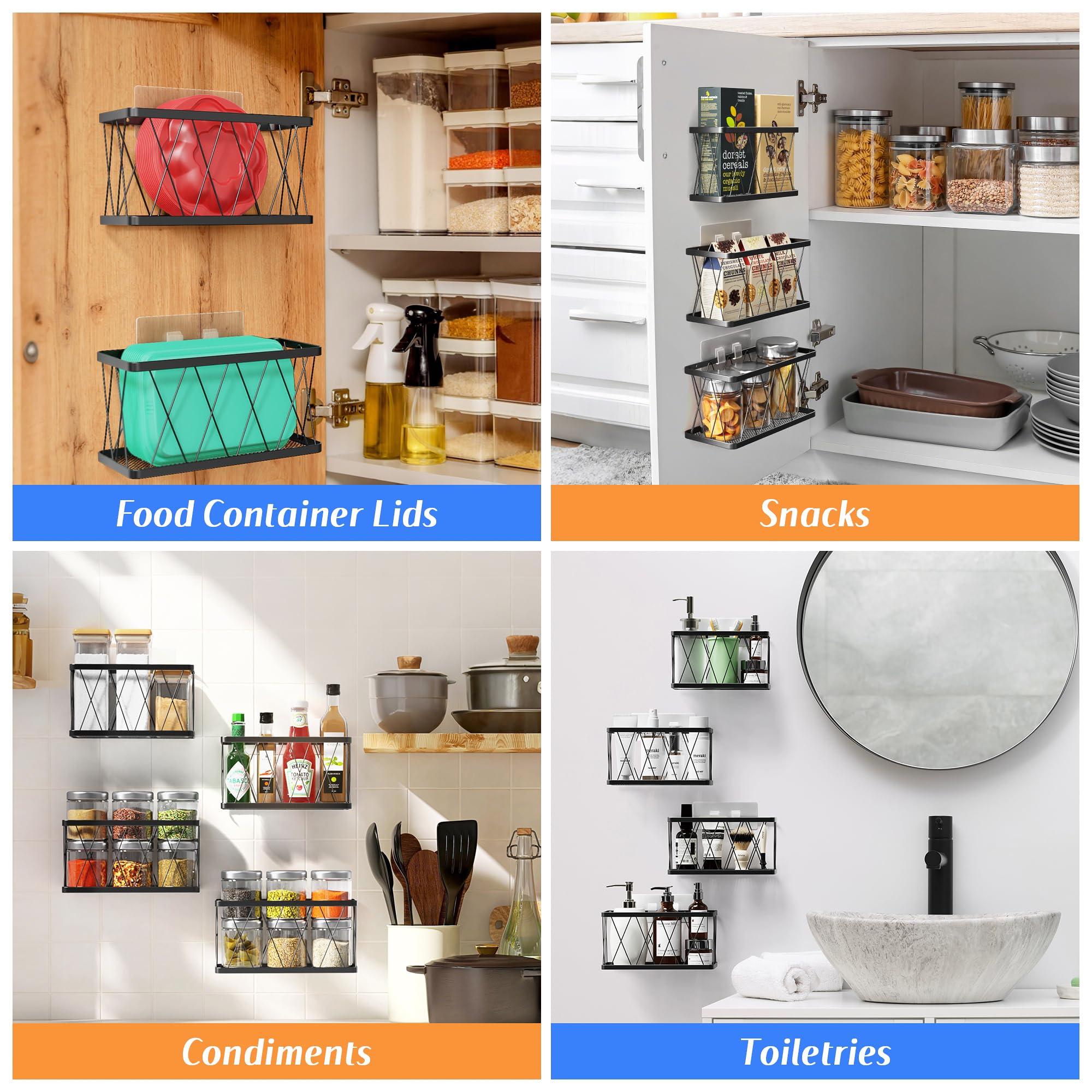 BasicForm 8.2x2.7x4.7in size variety fits many cabinet configurations