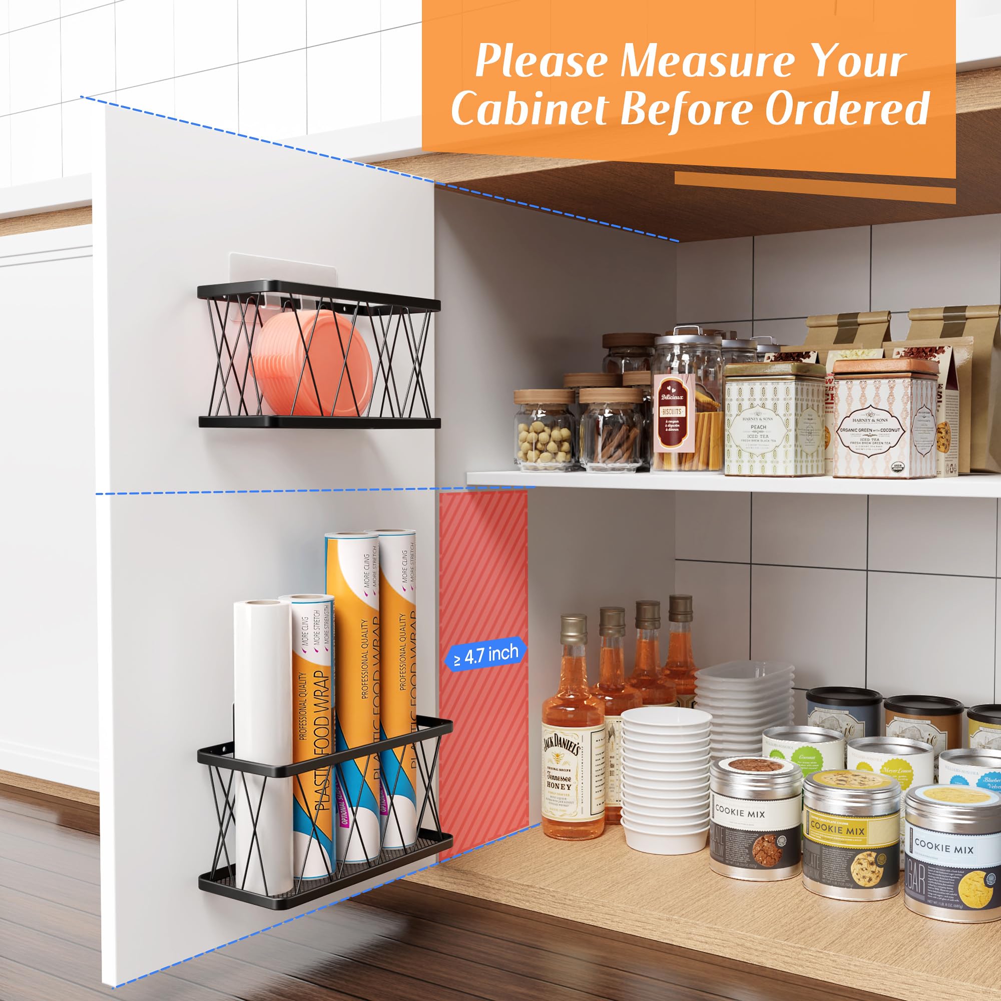 BasicForm lid and container storage keeps kitchen essentials within easy reach