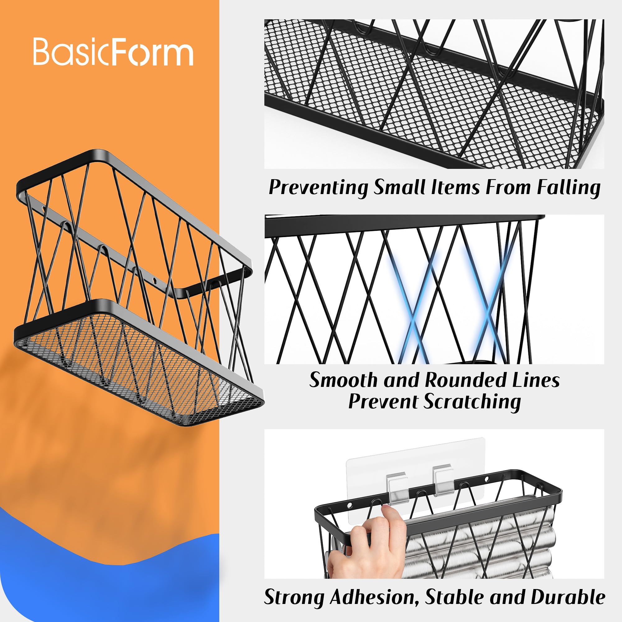 BasicForm nails mount option adds flexibility for sturdy mounting where allowed