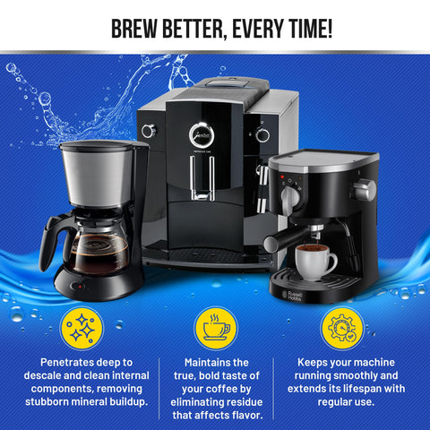 Bastion improves brewing efficiency by removing mineral buildup