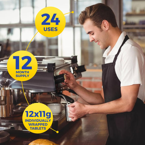Bastion sharpens aroma and flavor by cleaning internal components