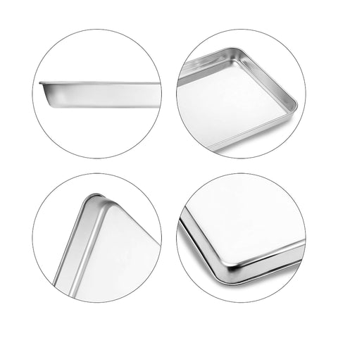 Bastwe 1-inch rim keeps juices contained for easy cleanup