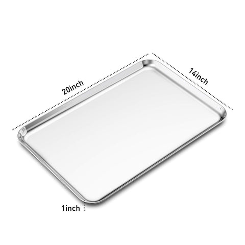 Bastwe mirror-finish bakeware with a smooth surface for minimal sticking