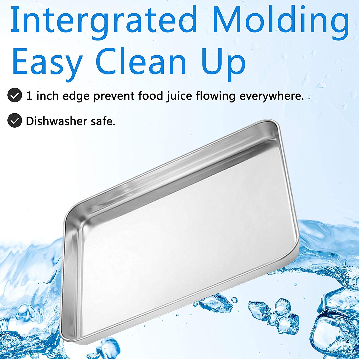 Bastwe toaster oven tray, rust-free and built to last.