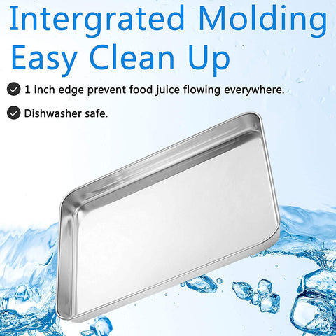 Bastwe toaster oven tray, rust-free and built to last.