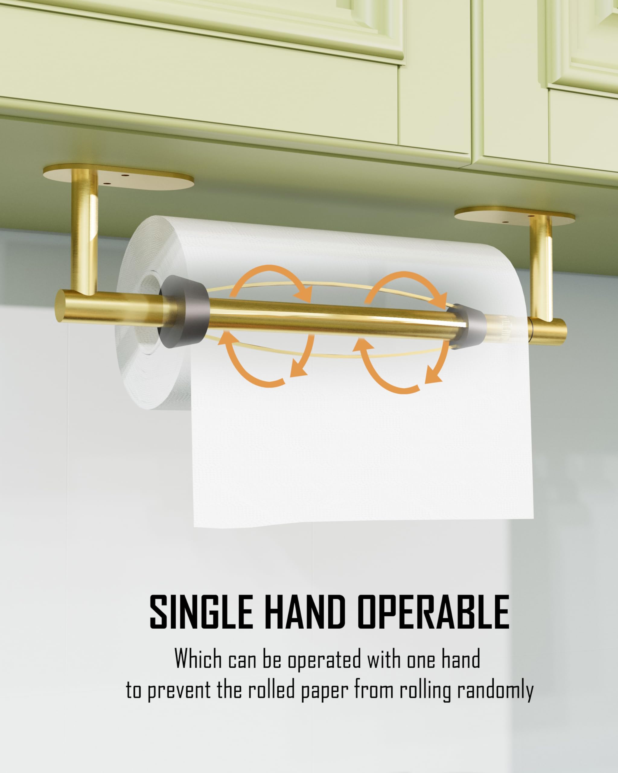BATHDANCE dual pivot design secures towels during changes.