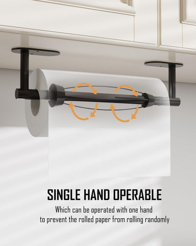 BathDANCE one-hand tear-damping showcases smooth tearing and controlled dispensing.