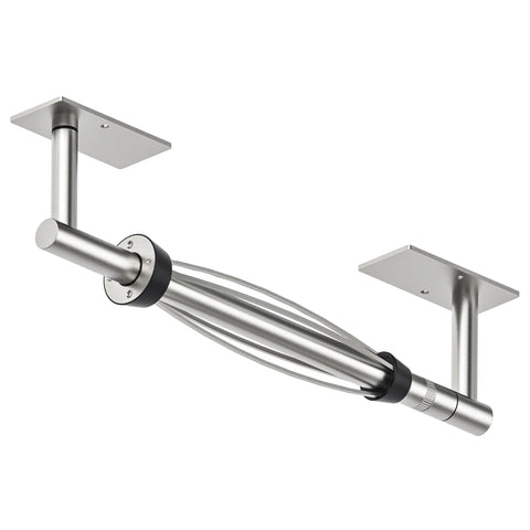 BATHDANCE under-cabinet towel holder with damping for smooth tearing