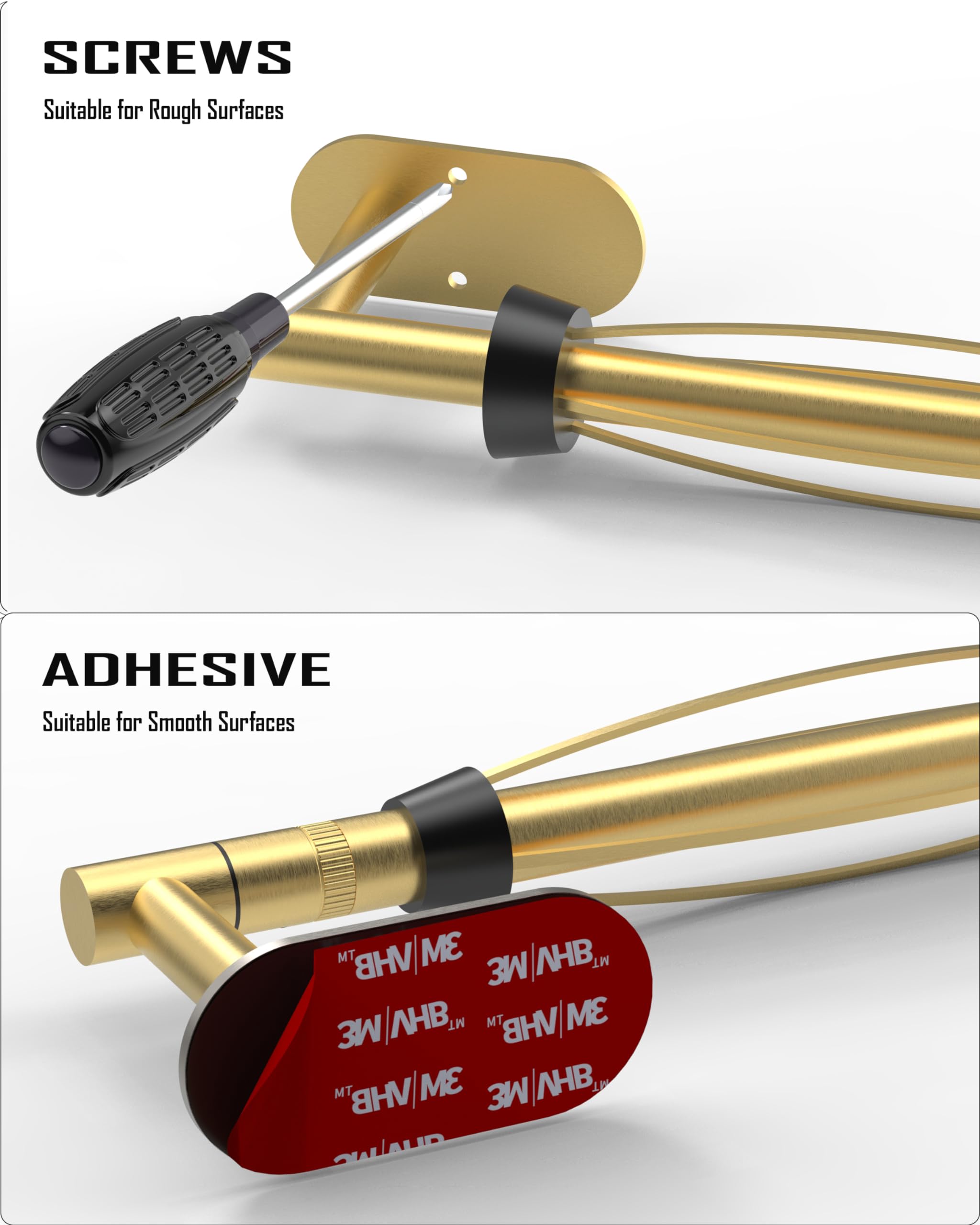 BATHDANCE rotating rod with locking mechanism for stable towel changes.