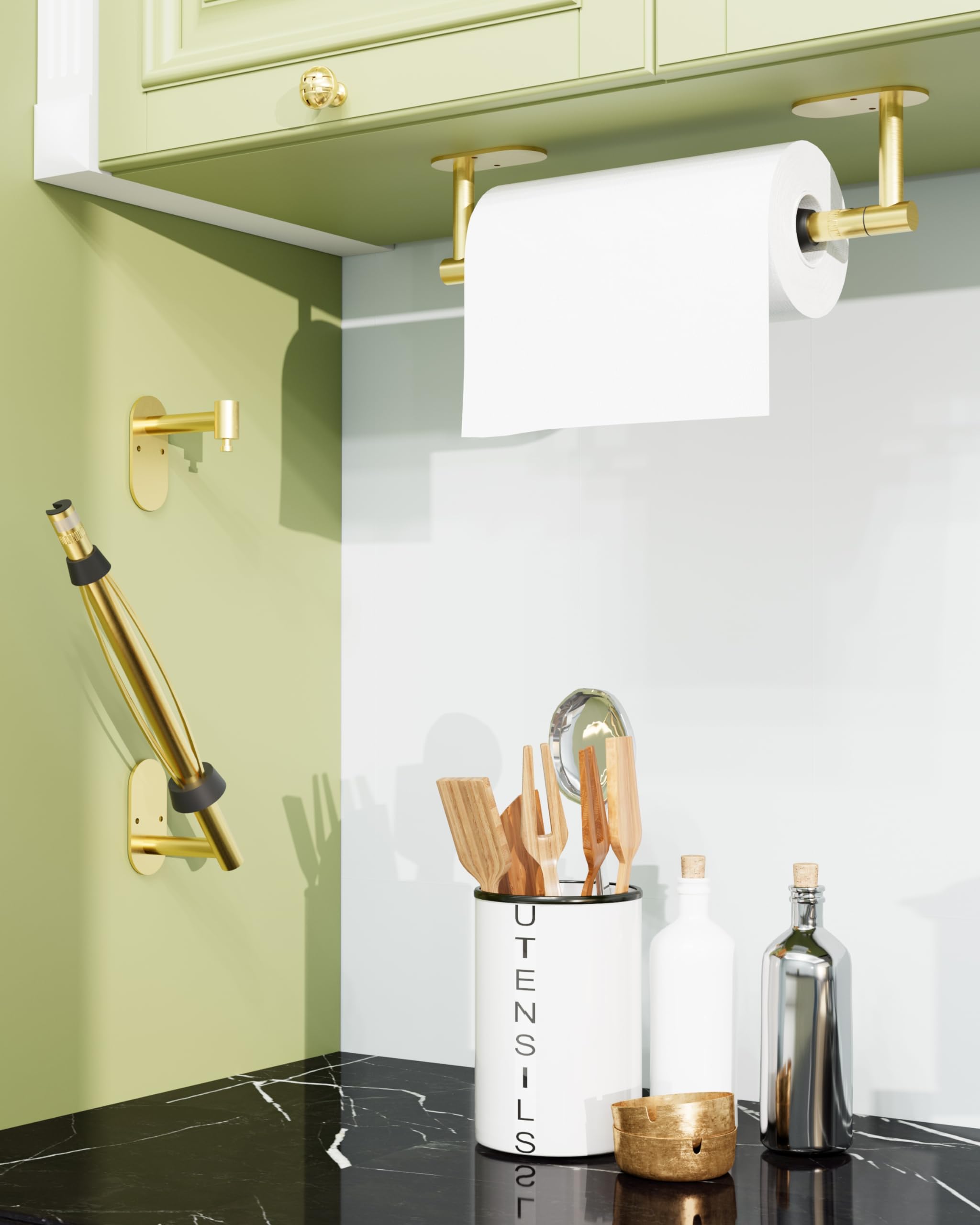 BATHDANCE SUS304 stainless steel with brushed gold finish resists rust.