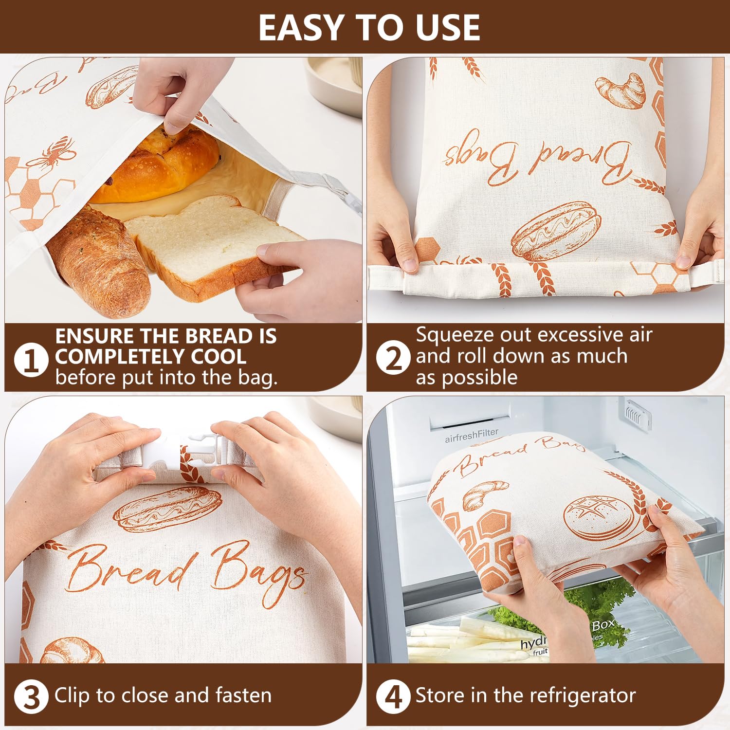 BATJA ZYQGH versatile storage for fruit, bread, and more