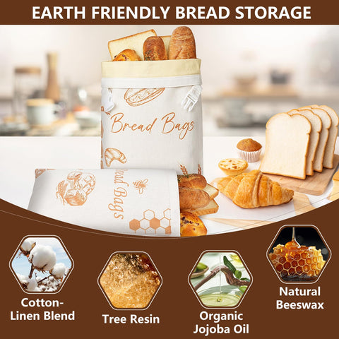 Natural cotton and beeswax coating by BATJA ZYQGH for sustainable storage