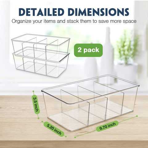 Batoto refrigerator organizer clear bin improves fridge tray arrangement.