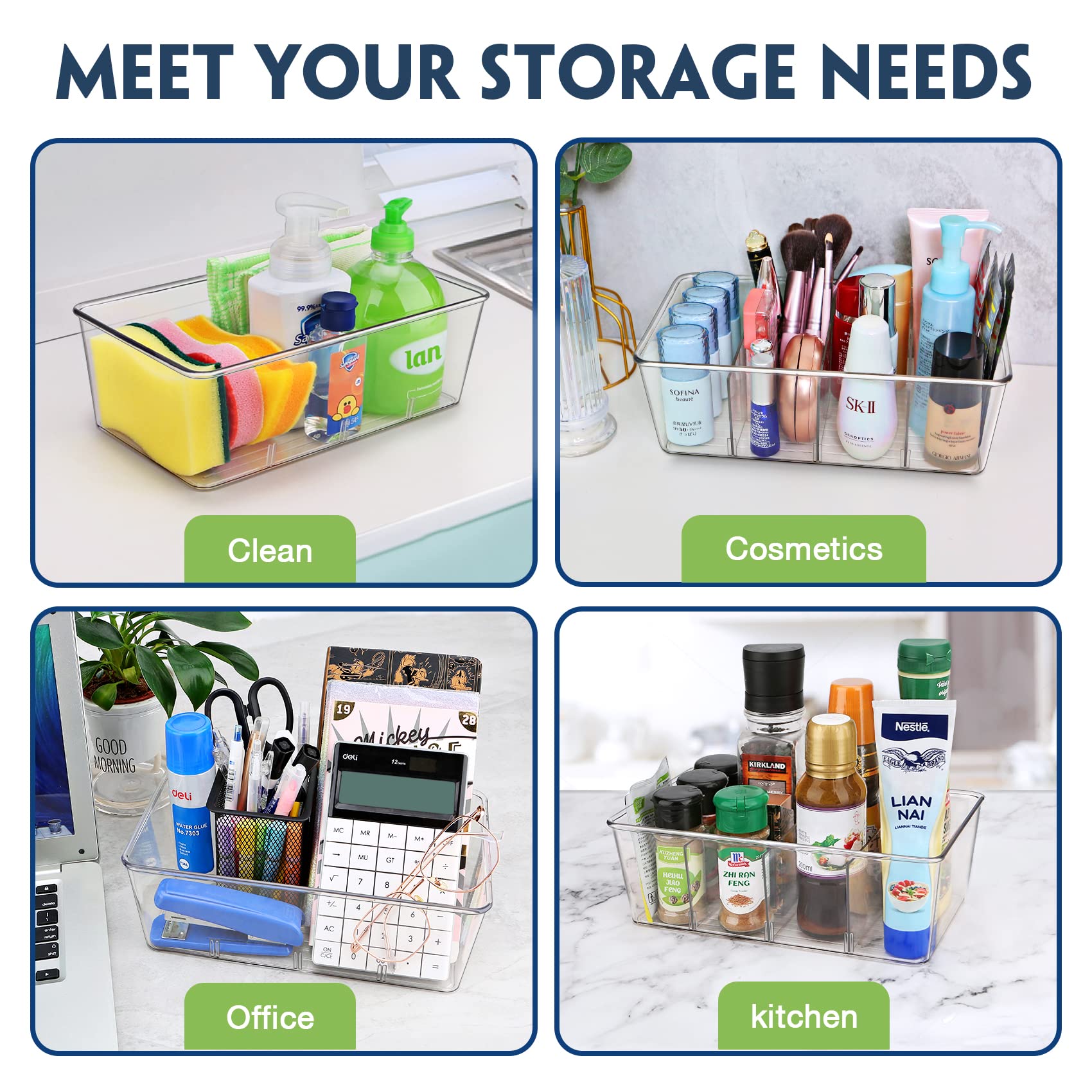 Batoto tea and medicine organizer bin neatly consolidates essentials.