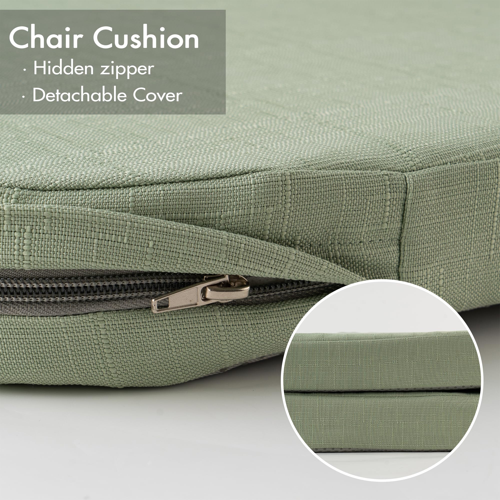 Battilo Home removable cover allows machine washing for easy cleaning.