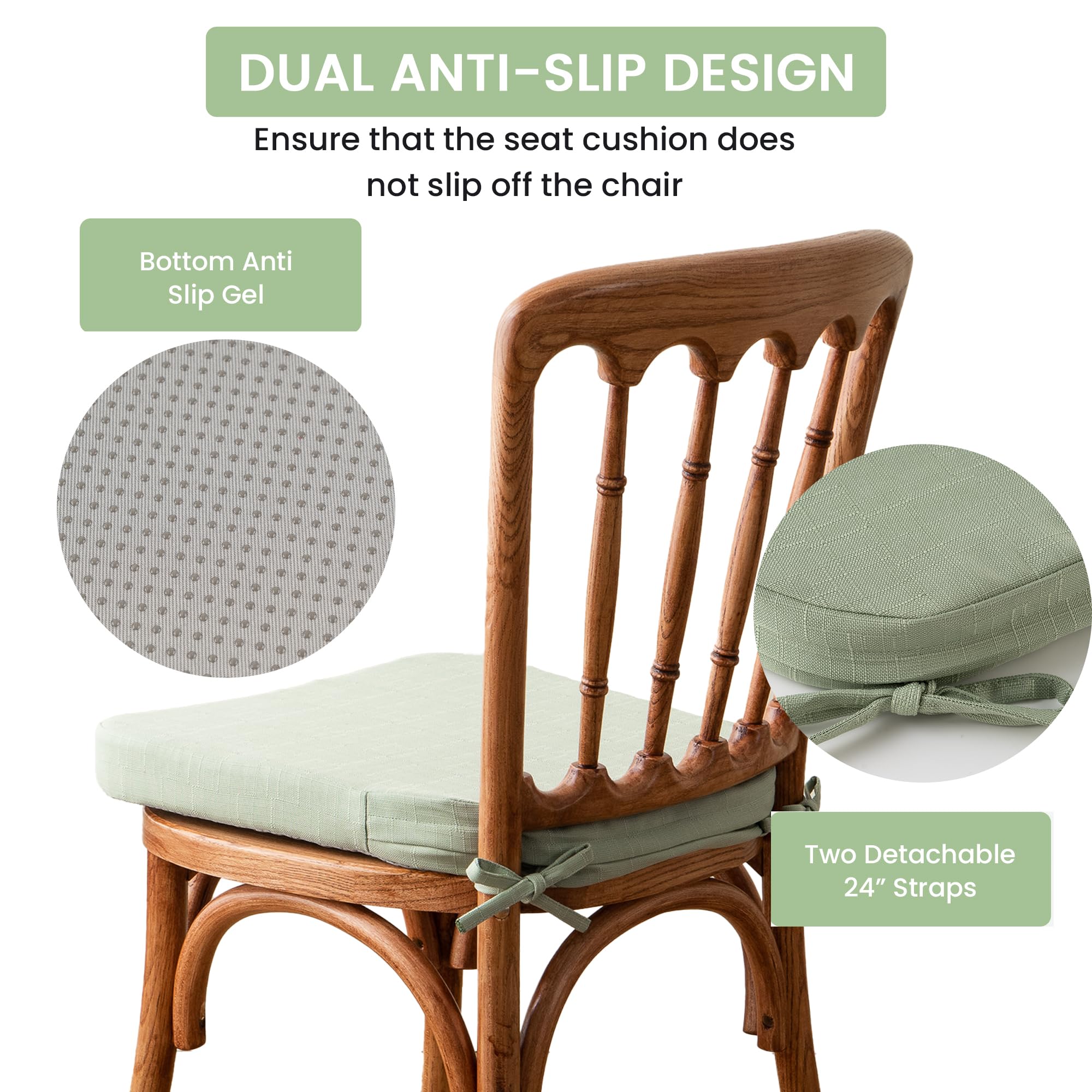 Battilo Home water-resistant coating guards against spills for quick drying.