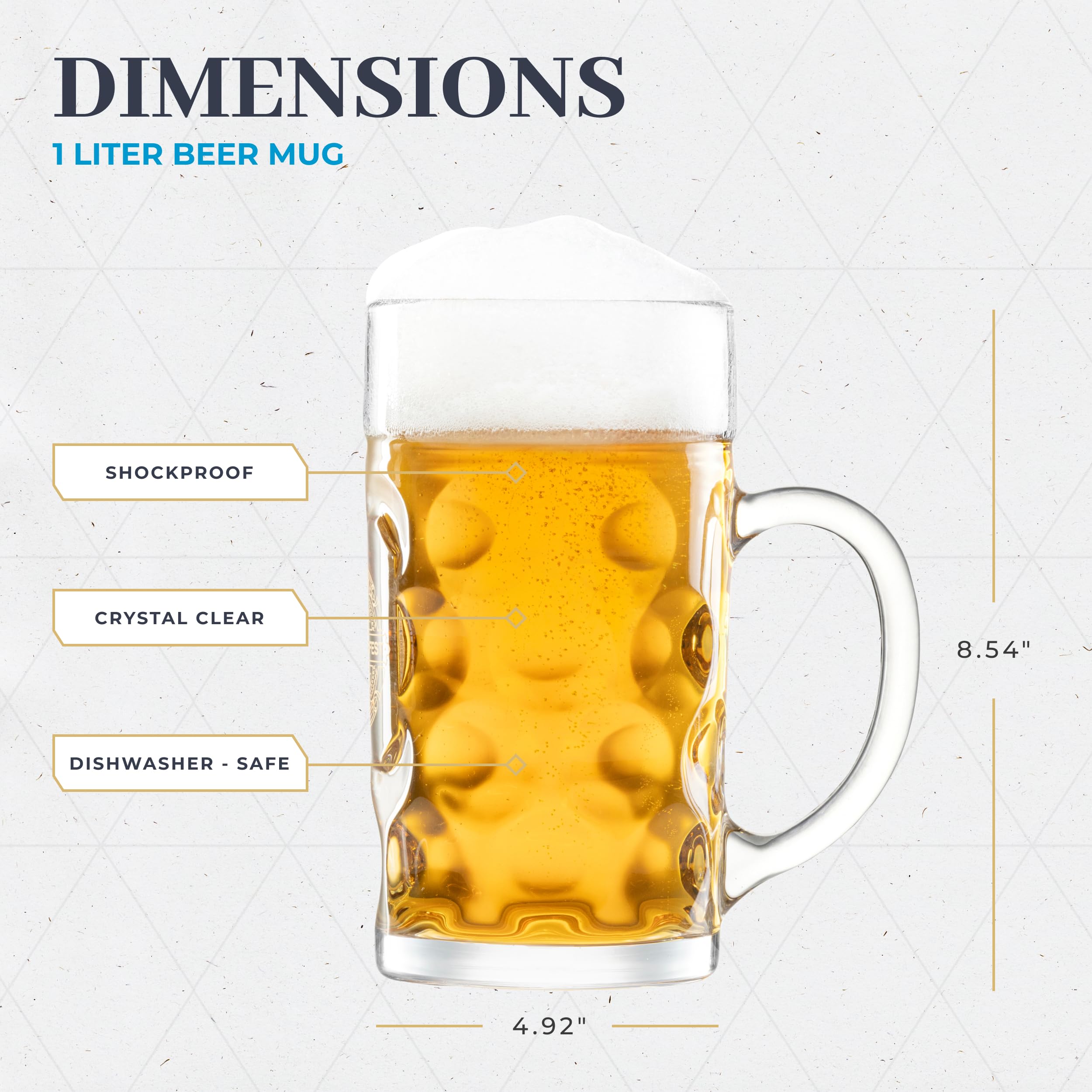 Bavaria Trachten authentic German beer stein elevates Oktoberfest parties