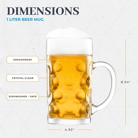 Bavaria Trachten authentic German beer stein elevates Oktoberfest parties