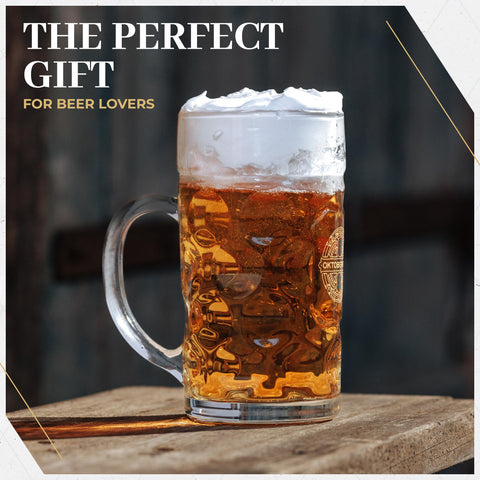 Bavaria Trachten crystal-clear glass showcases beer color and purity