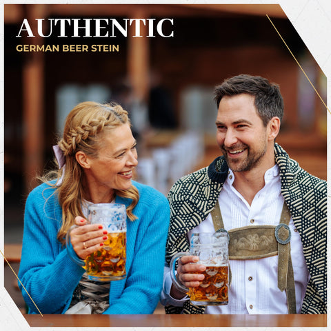 Bavaria Trachten handle design traditional mug ensures comfortable pouring