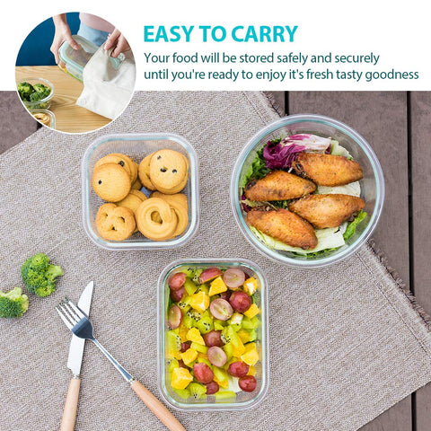 Bayco glass square 530ml container ideal for salads and sides.