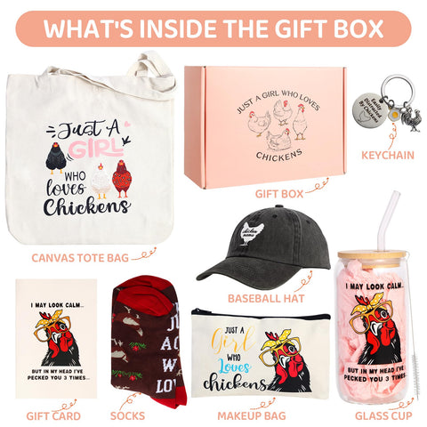 Bayelove chicken design canvas tote, spacious for groceries and daily items.