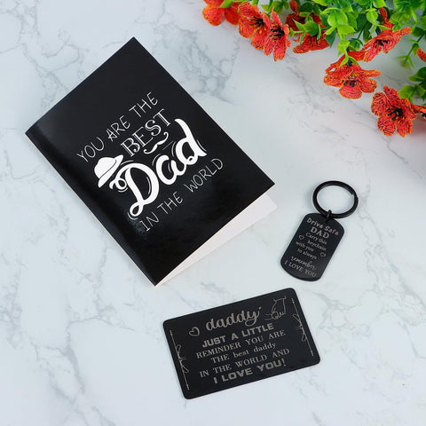 Bayelove dad keychain keeps keys organized and accessible