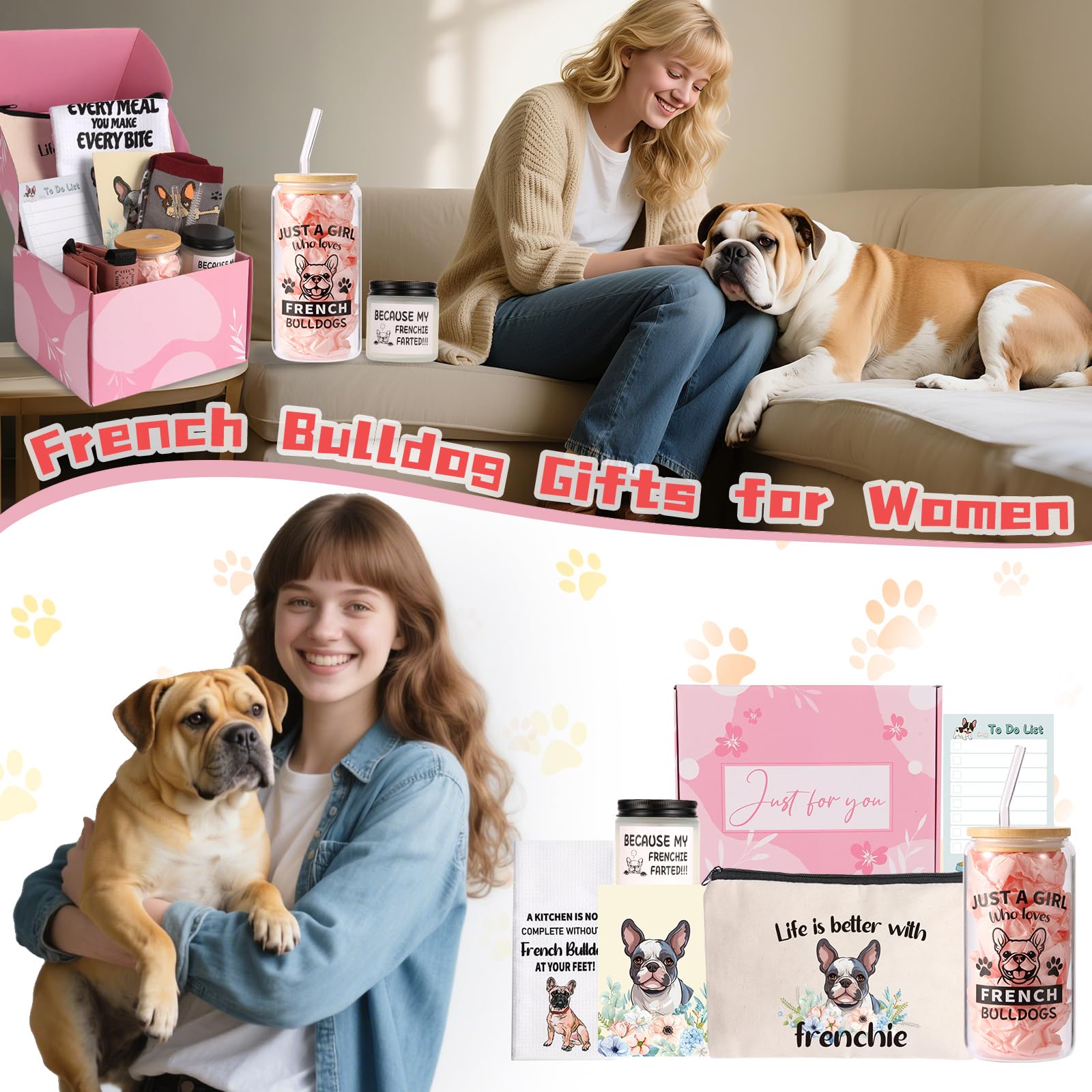 Bayelove French Bulldog candles—soothing ambiance for cozy moments