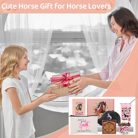 Bayelove gift card with horse-themed gift box presentation.