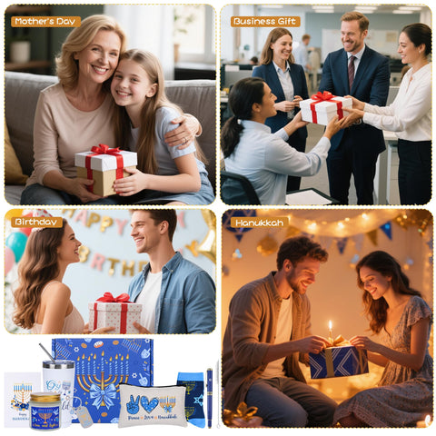 Bayelove Hanukkah gift box presents a ready-to-gift set