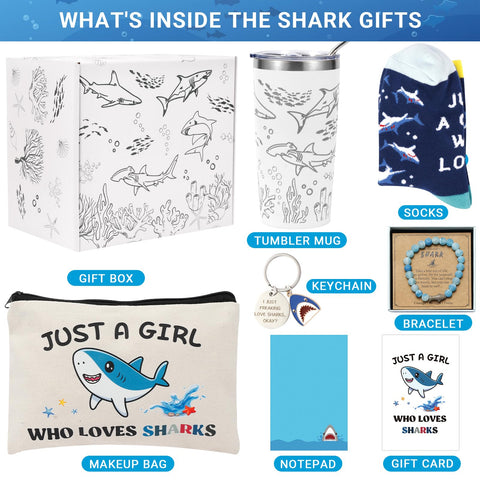 Bayelove shark gift keychain adds practical charm to keys and bags