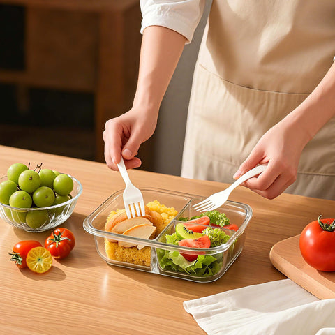 Bayzz easy-clean glass resists stains and odors for daily kitchen use.