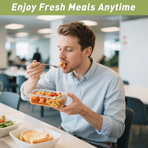 BAYZZ borosilicate glass is microwave and freezer safe with lids removed.