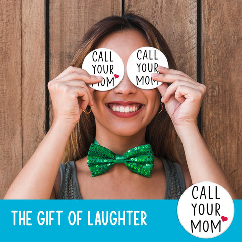 Bazaar Encounters Call Your Mom fridge magnet for dining area brightens spaces and reminders.