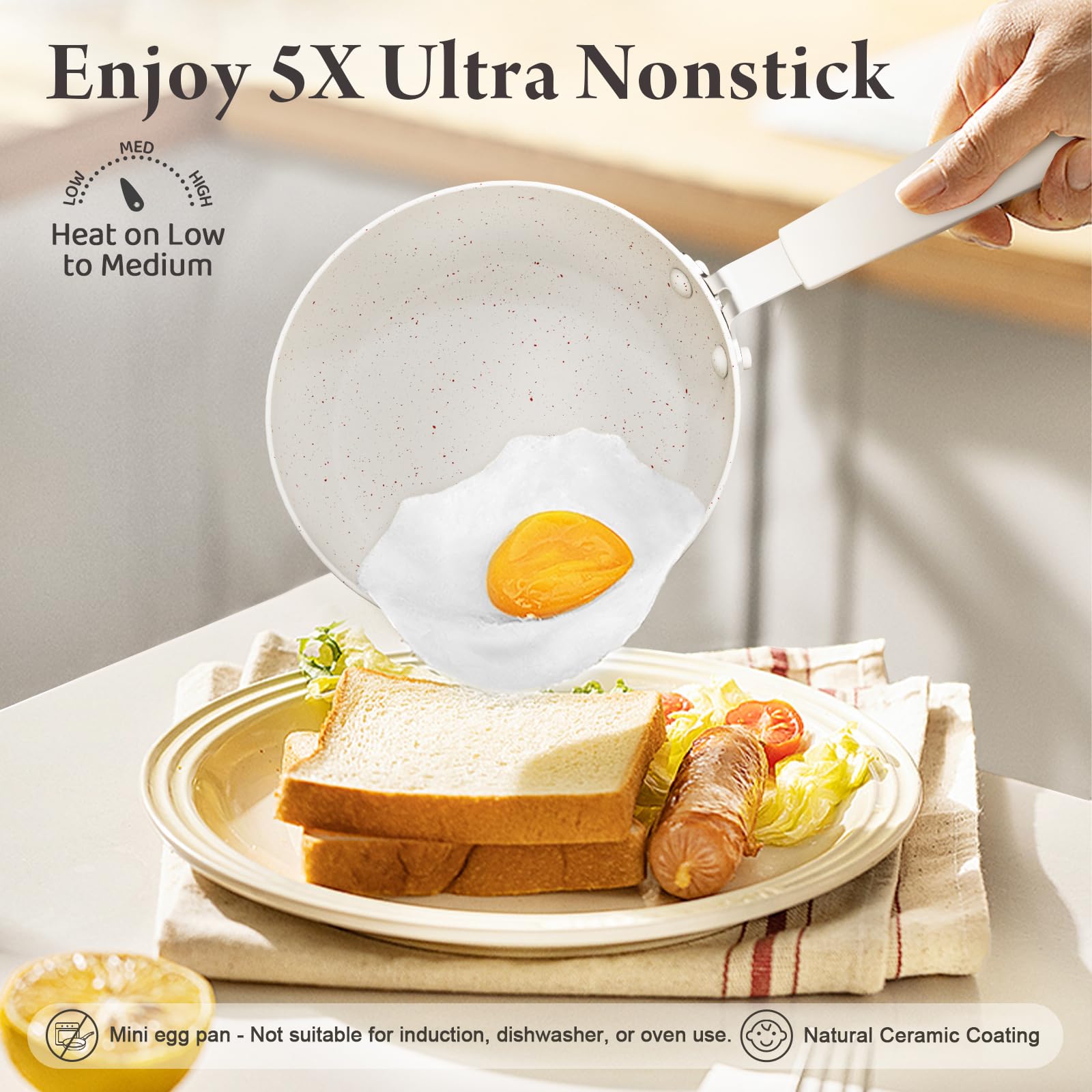 Bazova 11-inch frying pan delivering even heating and searing.