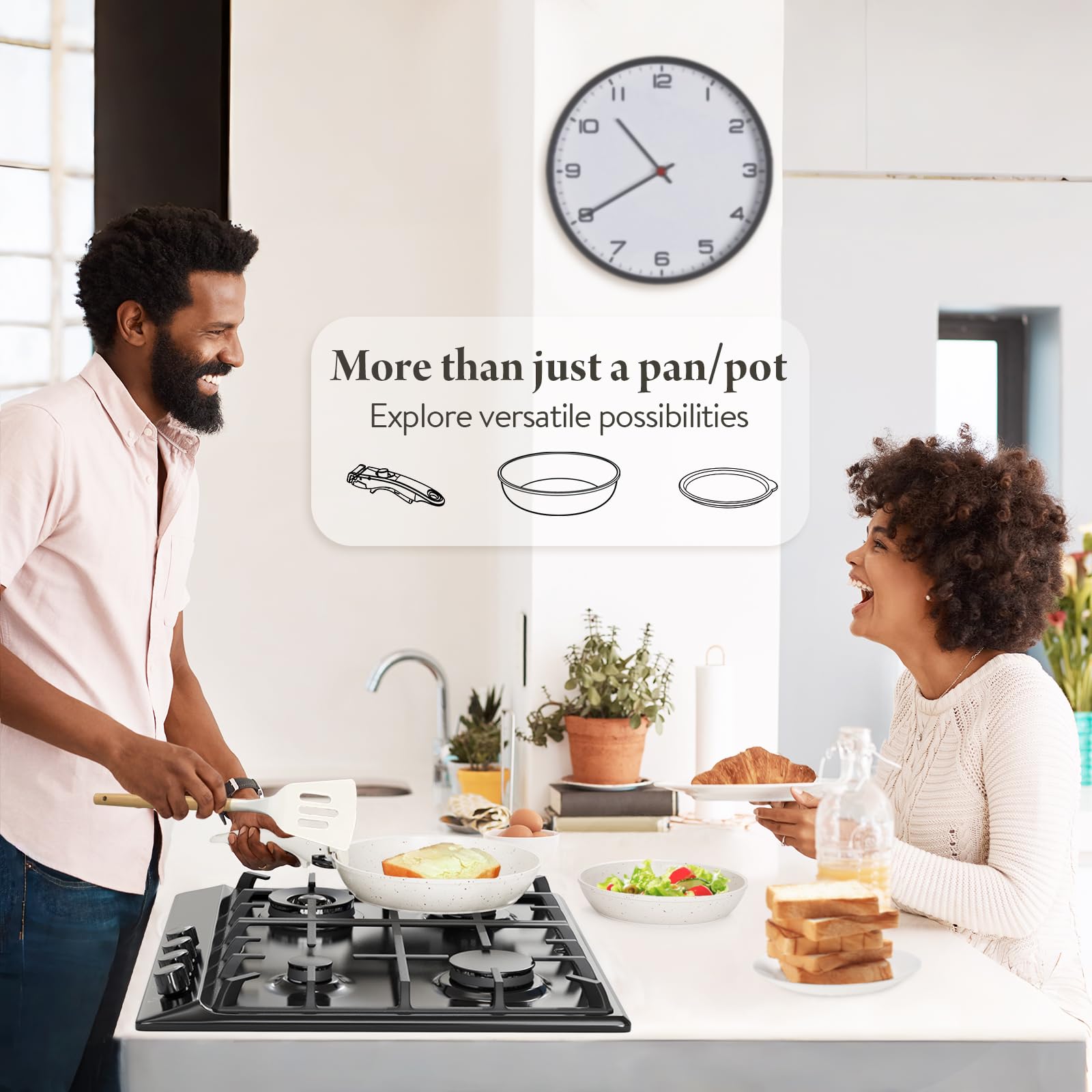 Bazova 7-inch sauce pan ideal for small batches and sauces.