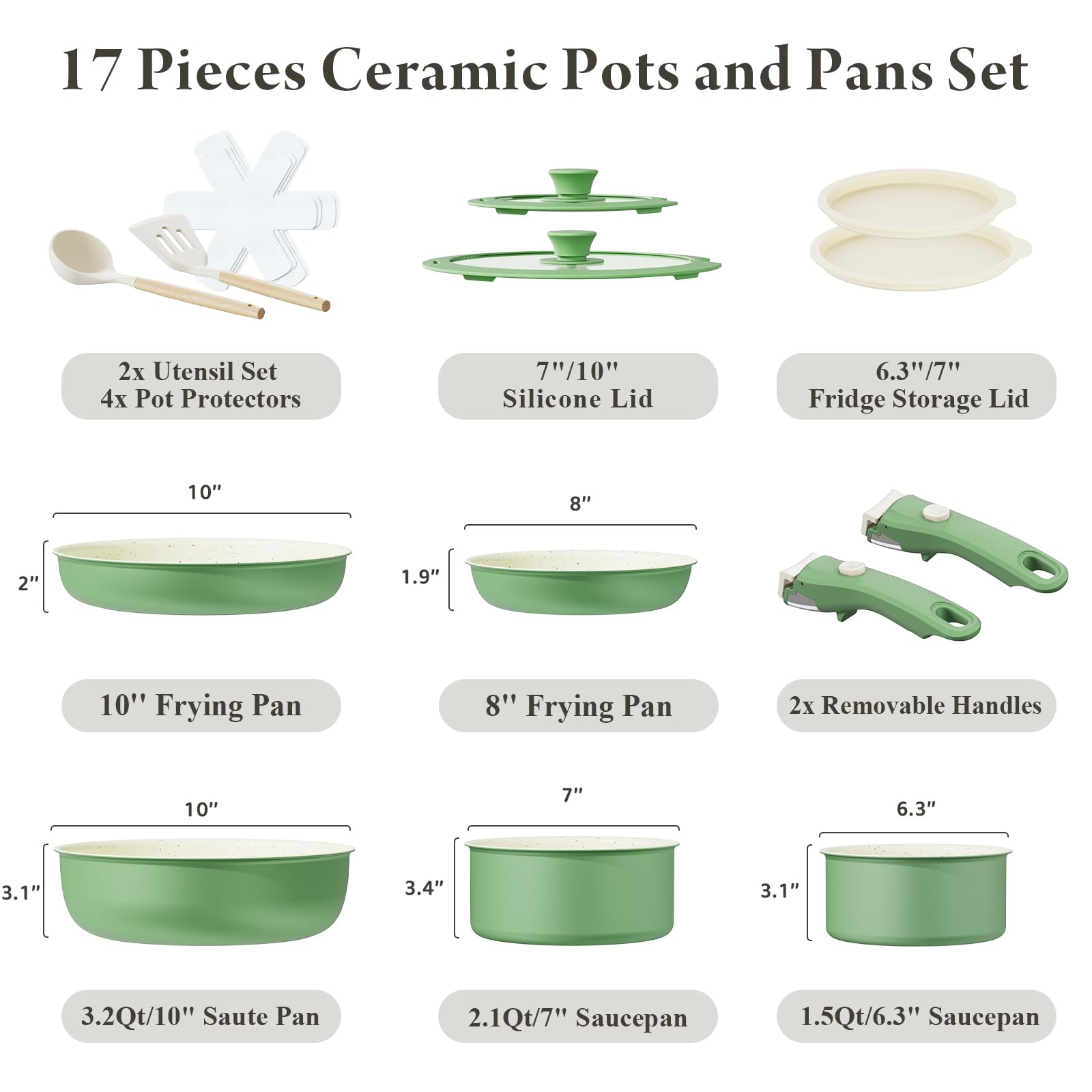 Bazova detachable handles show versatile pot-to-bakeware transformation.