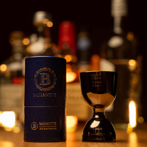 BBARIANTTE Bell Jigger withstands frequent use and washing for daily bartending.