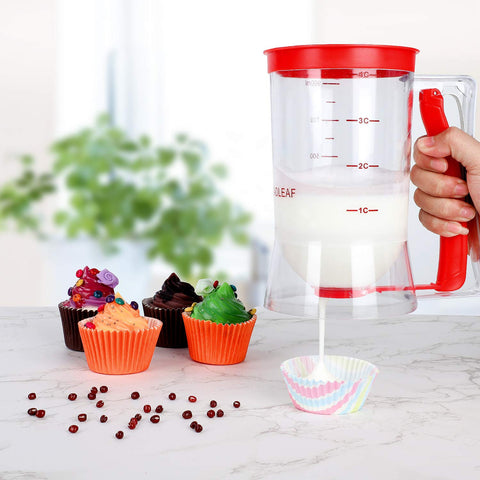 BBSTARZ transparent body showing batter level for easy prep