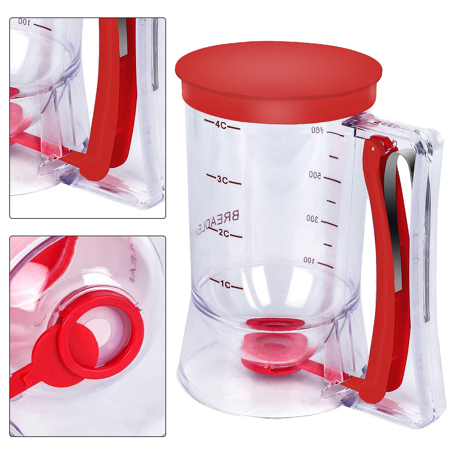 BBSTARZ versatile tool for pancakes, waffles, muffins, and crepes