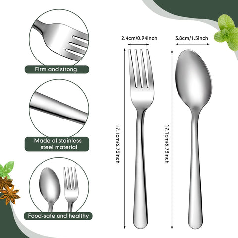 BBTO teaspoons 50-piece set for soups, desserts, and beverages.