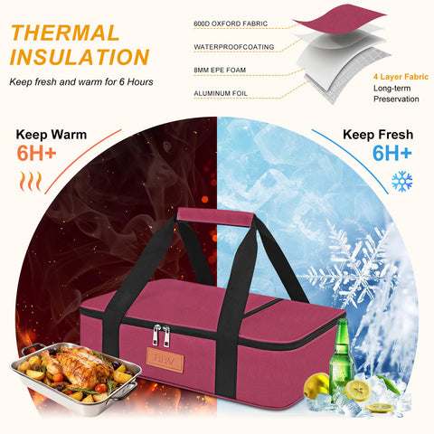 Durable BBV nylon exterior with leak-proof zipper for easy transport and cleanup.