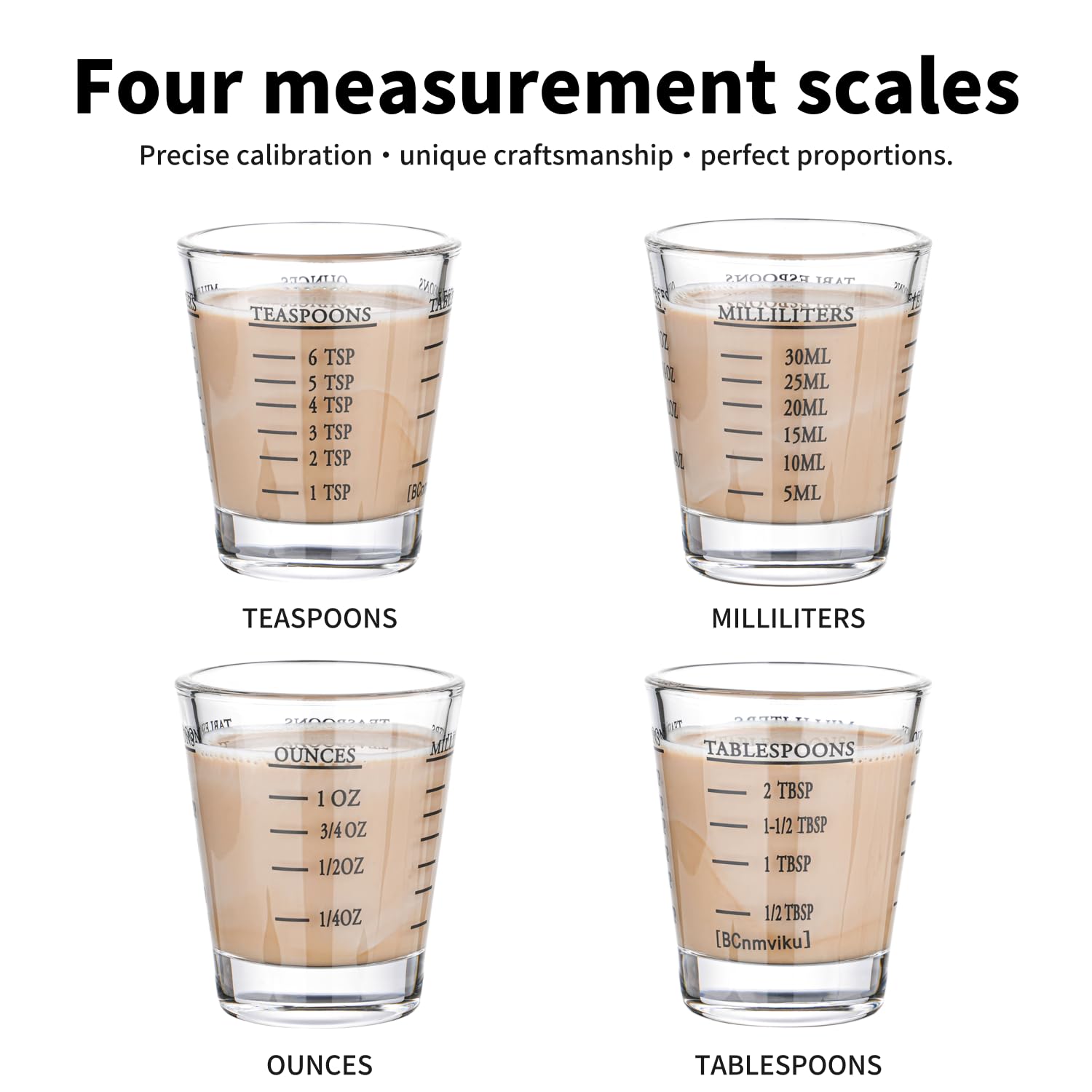 BCnmviku 26-increment measurements clearly marked for accurate scaling