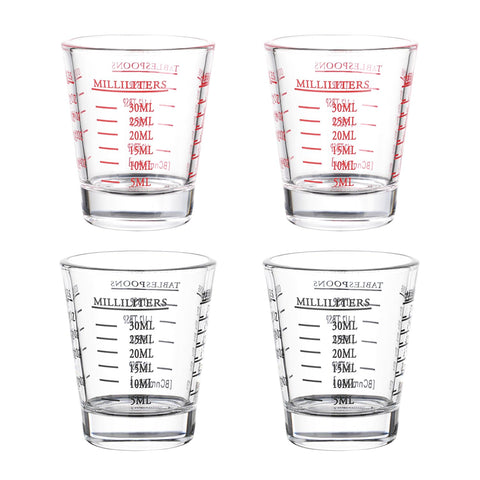 BCnmviku shot glasses measuring cup for espresso with precise portions for coffee shots