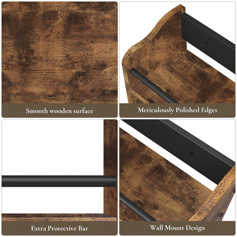 BCOZLUX kitchen organizer showcasing versatile spice storage in a shelf.