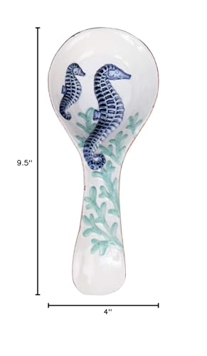 Gift-ready Beachcombers spoon rest enhances décor and practicality in any kitchen.