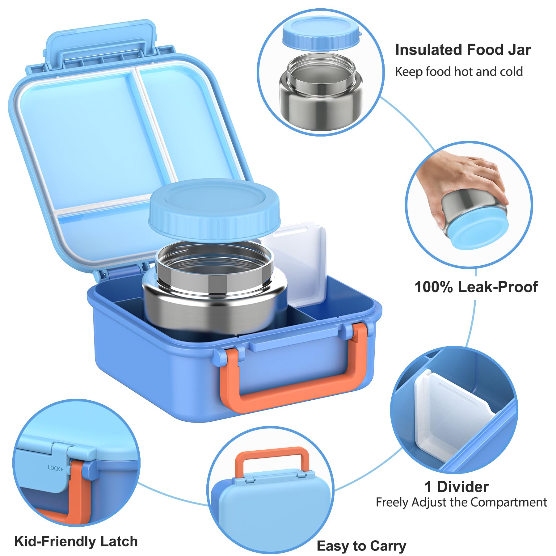 BEAQUEE dishwasher-safe parts simplify cleanup after school meals