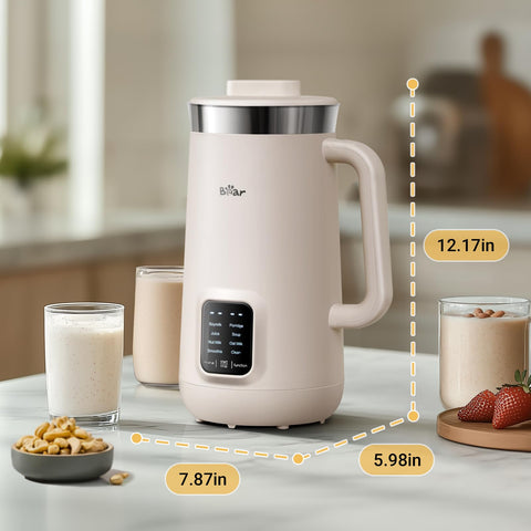 Bear machine on a kitchen counter illustrating compact design