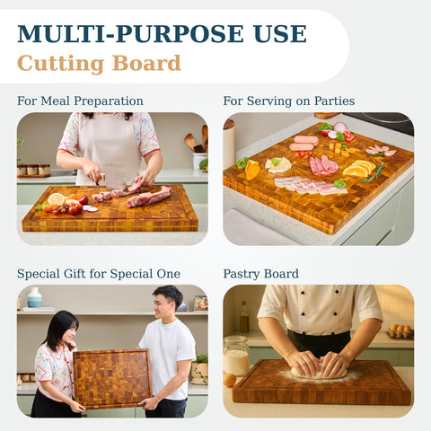 BEAR CHOP 4-side reinforced board stays flat over time.