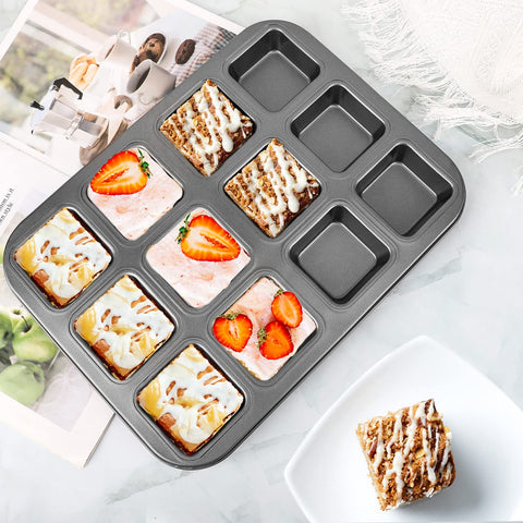 Beasea portion-control mini bake pan enables uniform servings